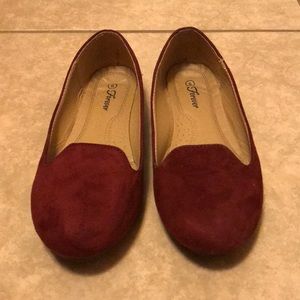 Maroon flats